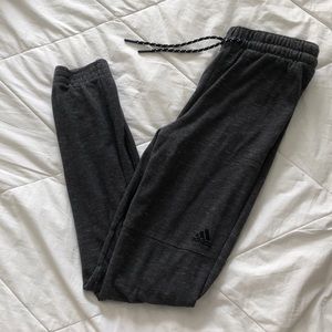 Men’s Grey Cotton Adidas Joggers